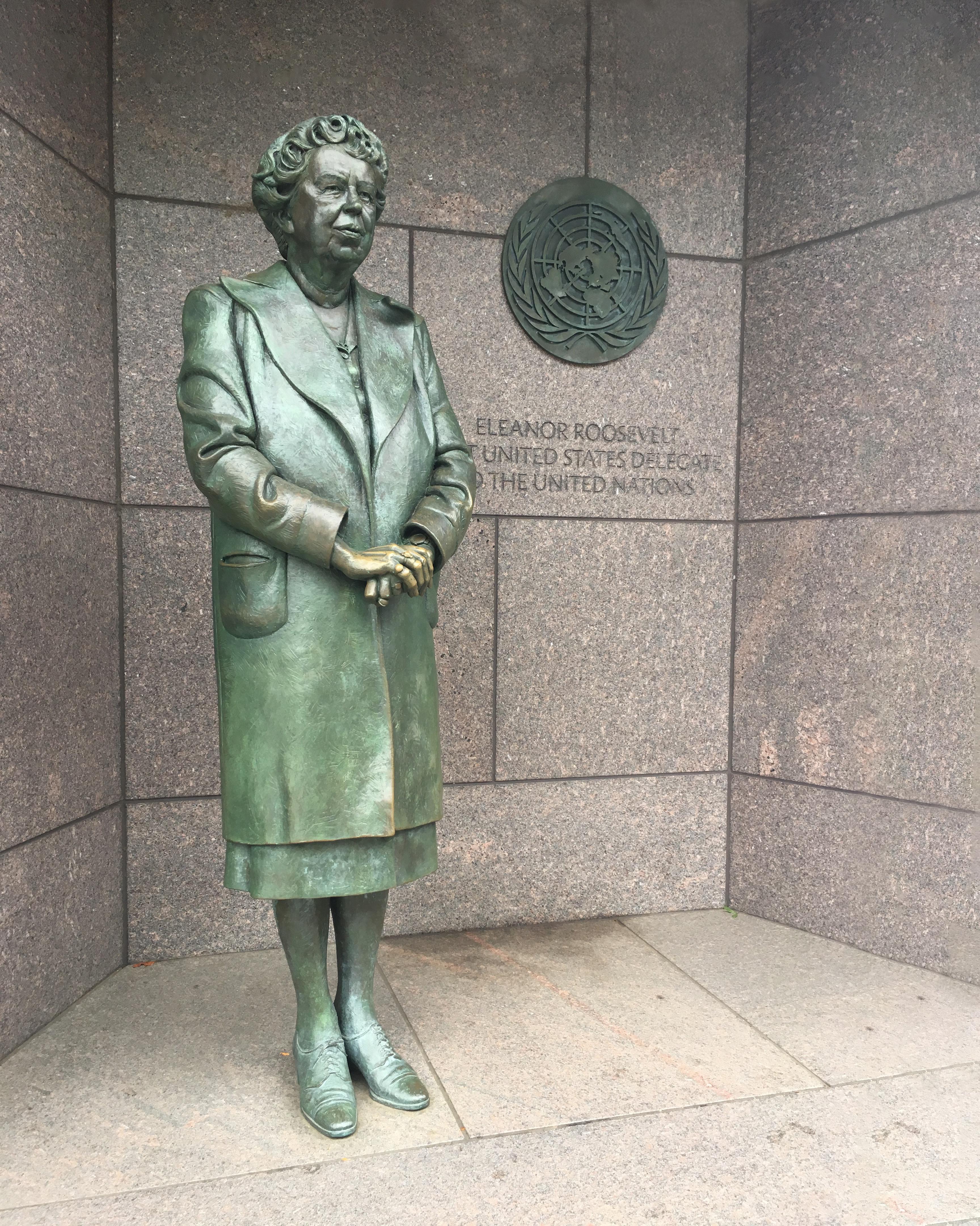 Statue of Eleanor Roosevelt