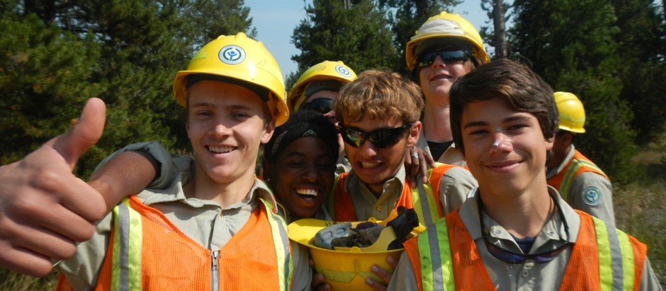 Youth Conservation Corps Crew Members