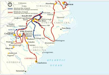 Cowpens South Carolina Map Maps - Cowpens National Battlefield (U.s. National Park Service)