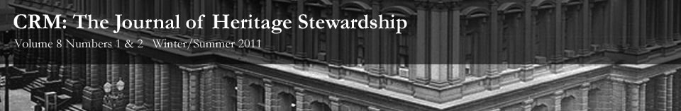 CRM: The Journal of Heritage Stewardship 