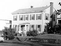 This is an image of the Monteith House in the 1970s, prior to restoration. Photo: Courtesy, Monteith Historical Society.