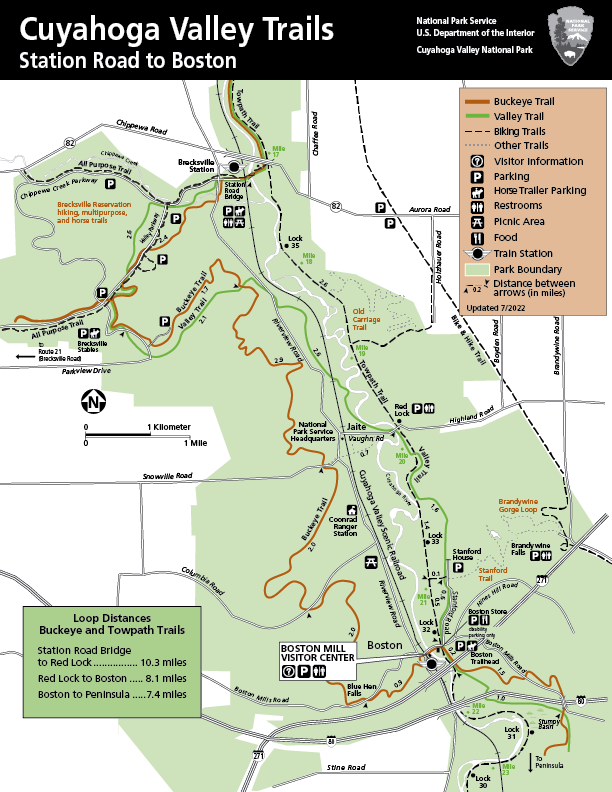 Maps - Cuyahoga Valley National Park (U.S. National Park Service)