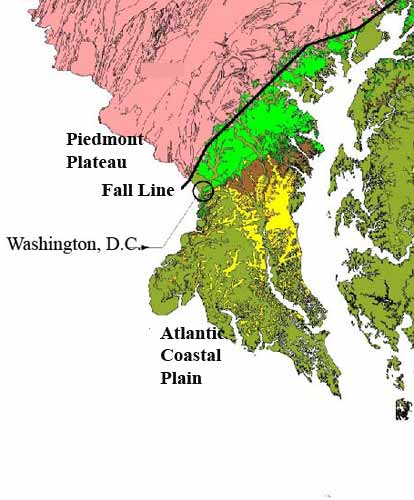 coastal plains topography