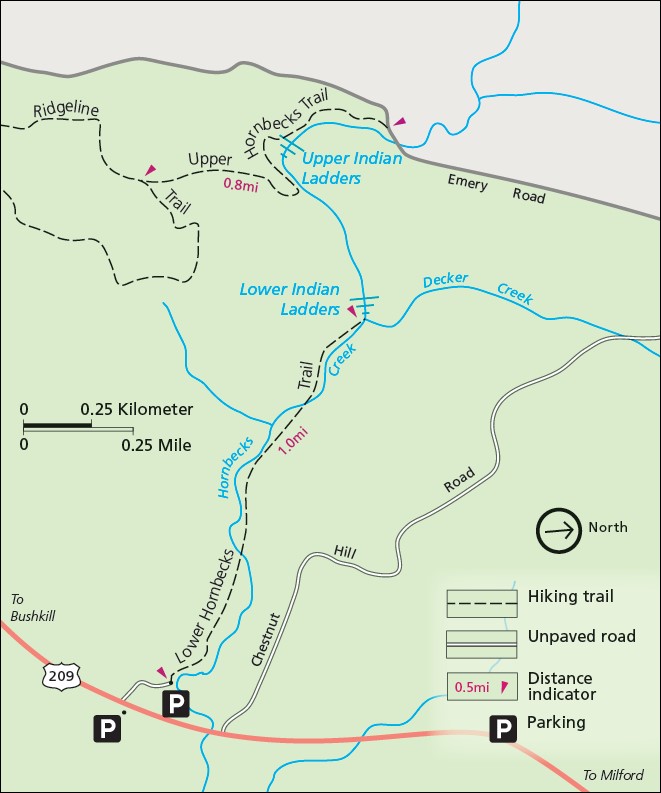 Lower Hornbecks Creek Trail - Delaware Water Gap National Recreation ...