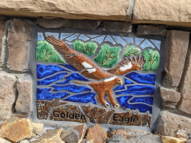 Golden Eagle Mosaic