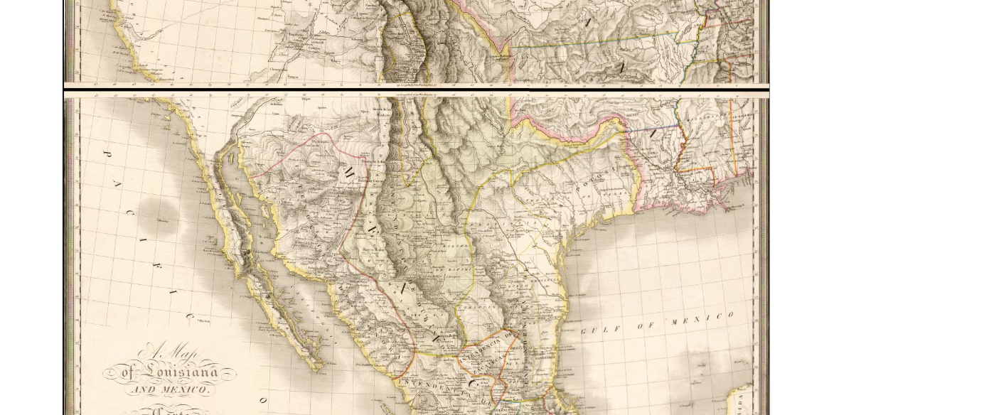 Map shows California, Southwest, Rocky Mountains, Mexico, Texas, Baja California.