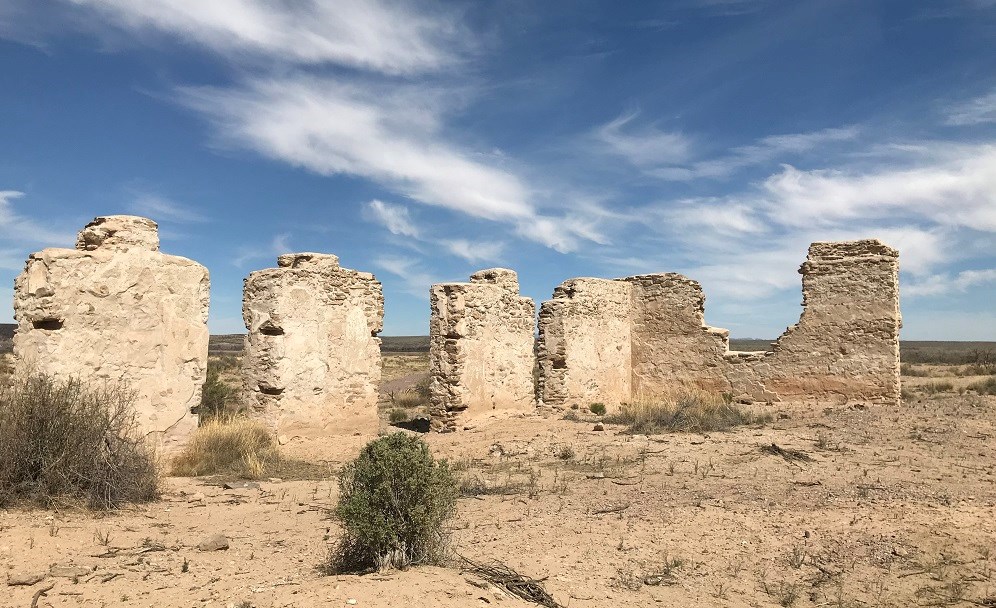 ruines of a fort