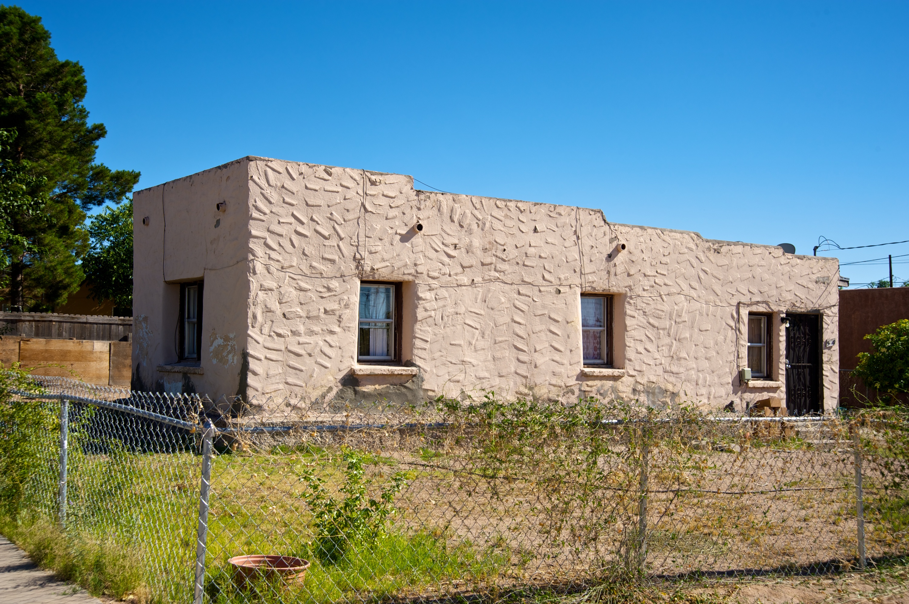 Distrito Histórico de Mesquite - El Camino Real de Tierra Adentro Sendero  Histórico Nacional (. National Park Service)