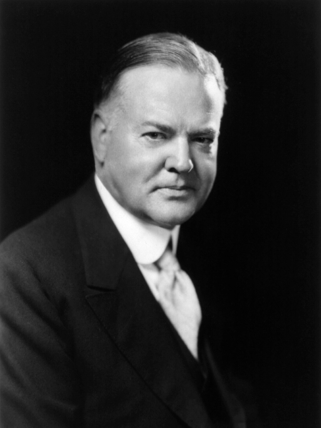President Herbert Hoover portrait.
