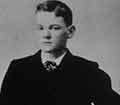 Photograph of a young Herbert Clark Hoover.