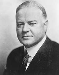 Image of President Herbert Hoover