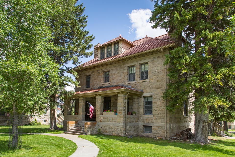 Photo of the Field Officer's Quarters