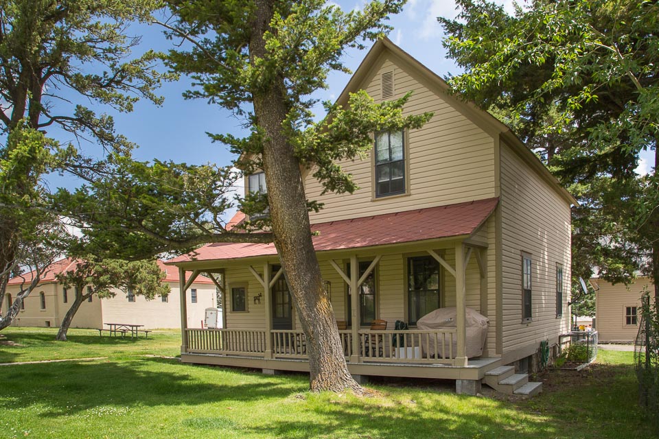 Photo of the Hospital Steward's Quarters