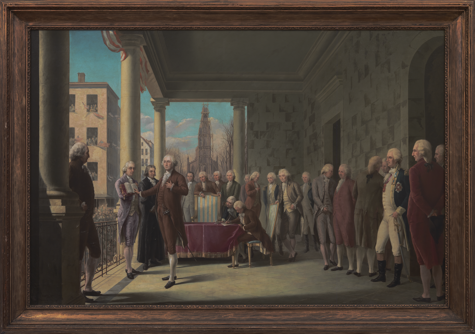 "The Inauguration of George Washington"