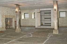 Visitors today can walk in the jail cell used by the federal court in the 19th century.