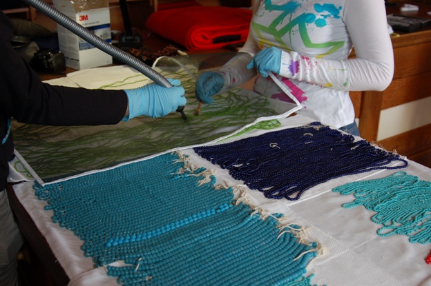 Cleaning beads