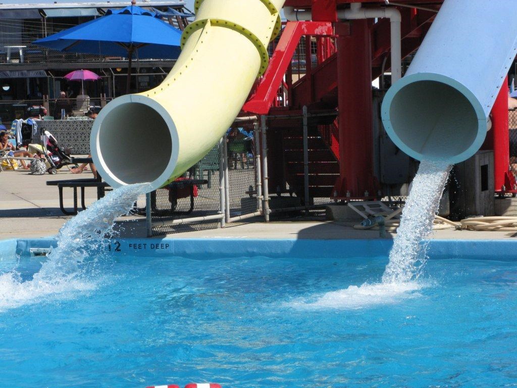 Two Water Slides