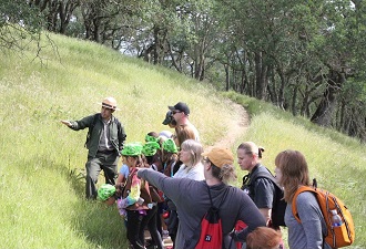 Wildflower program on Mt. Wanda