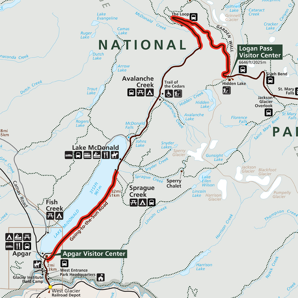 Bicycling Glacier National Park (U.S. National Park Service)