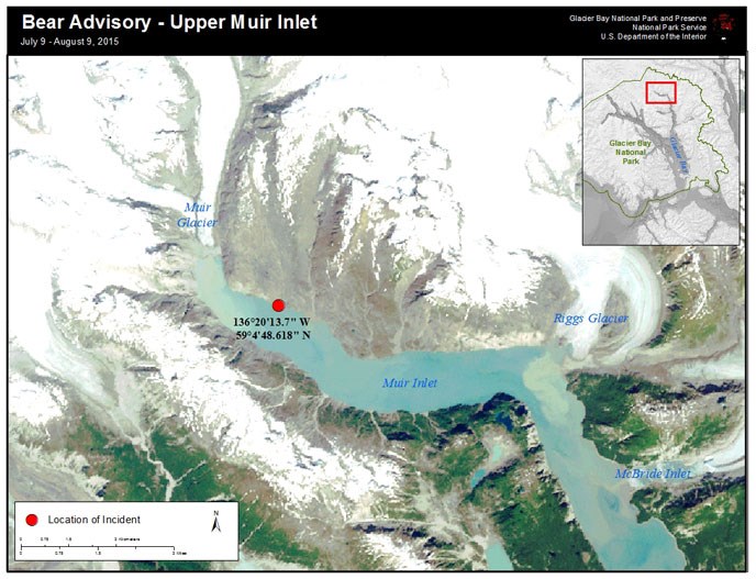 Muir Inlet Bear Advisory 2015