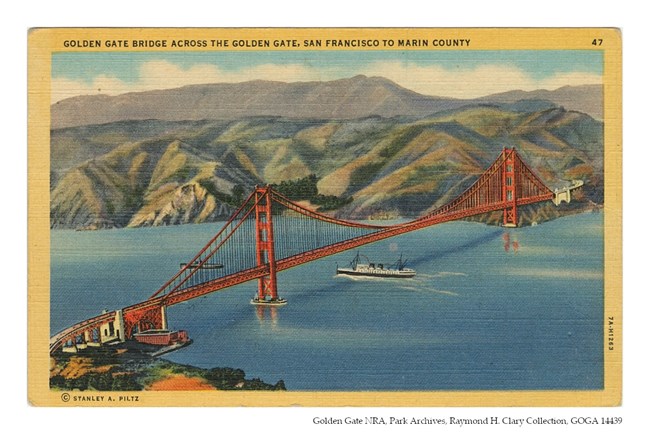 Golden Gate Bridge Marin Headlands PC