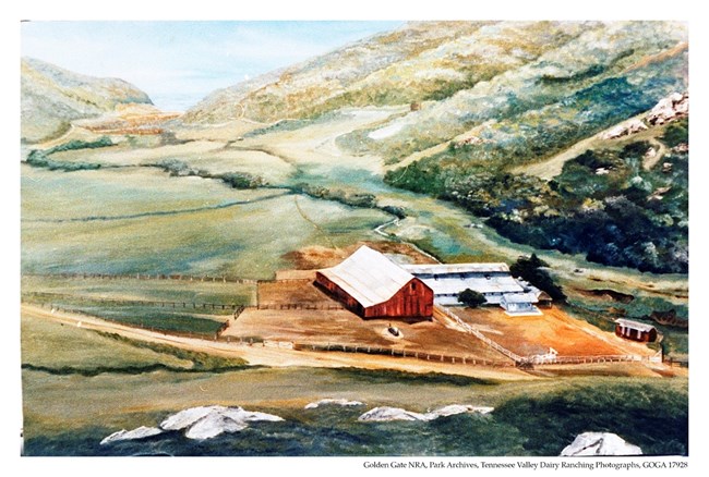 Painting of Martin Ranch Tennessee Valley