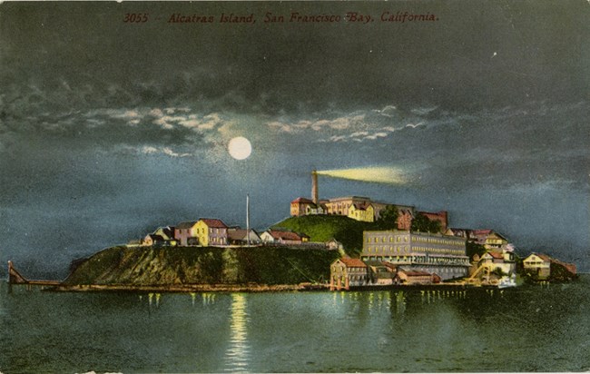 Alcatraz at Night