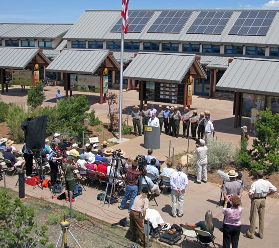 Dedication of Grand Canyon National Park's Photovoltaic System, May 18, 2009.