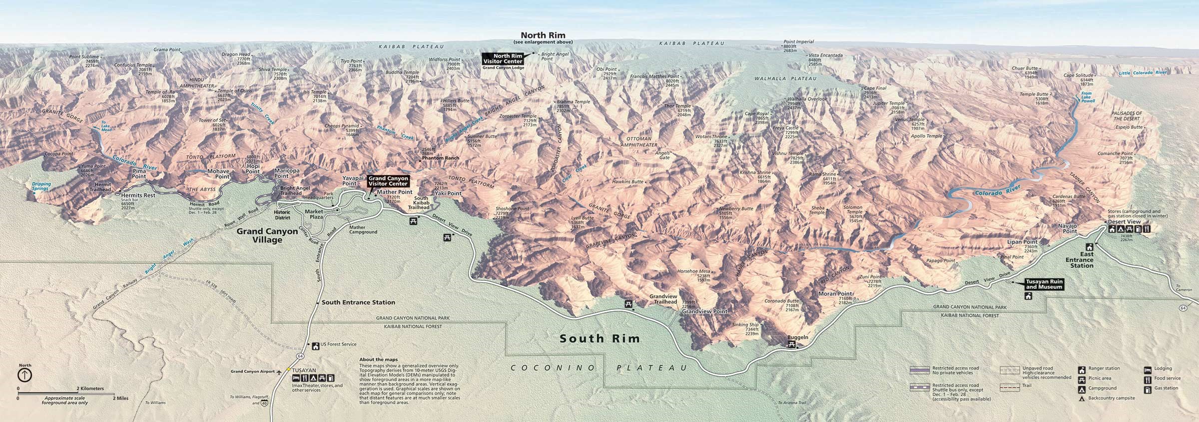 Maps - Grand Canyon National Park (U.S. National Park Service)