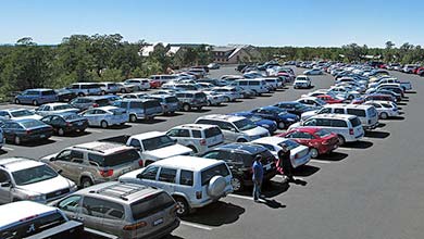 Parking South Rim Grand Canyon National Park U S National