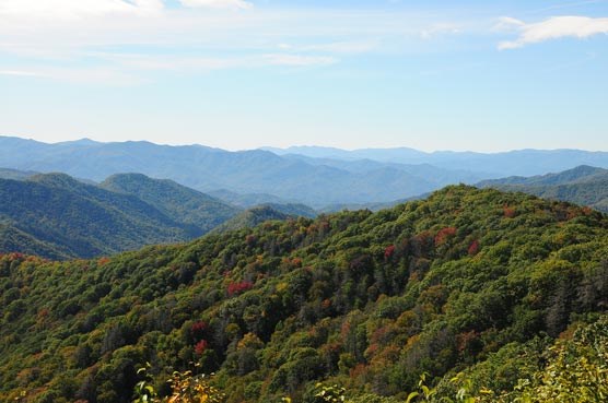 Fall view at high elevation on Oct 3, 2011.