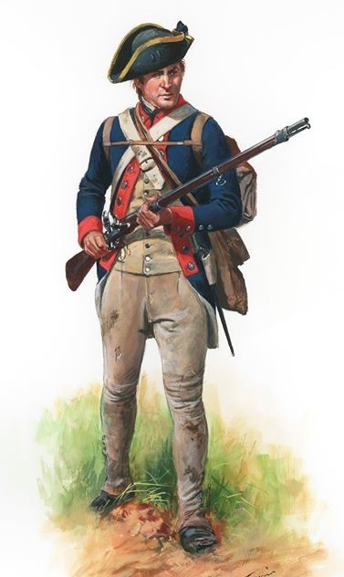 American Revolutionary War Patriot Soldier