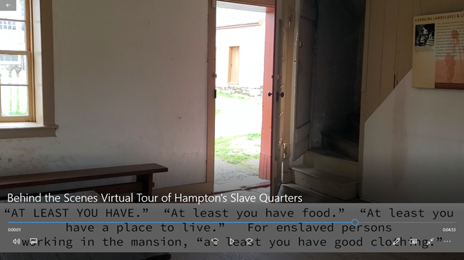 Screenshot of video