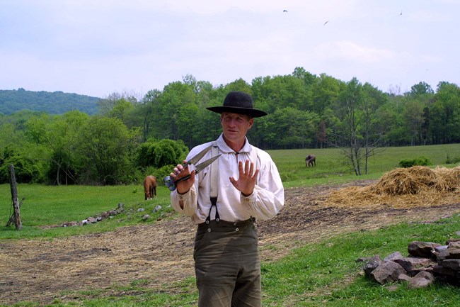 Spinning Wool to Clothe the Ironworker - Hopewell Furnace National Historic  Site (U.S. National Park Service)