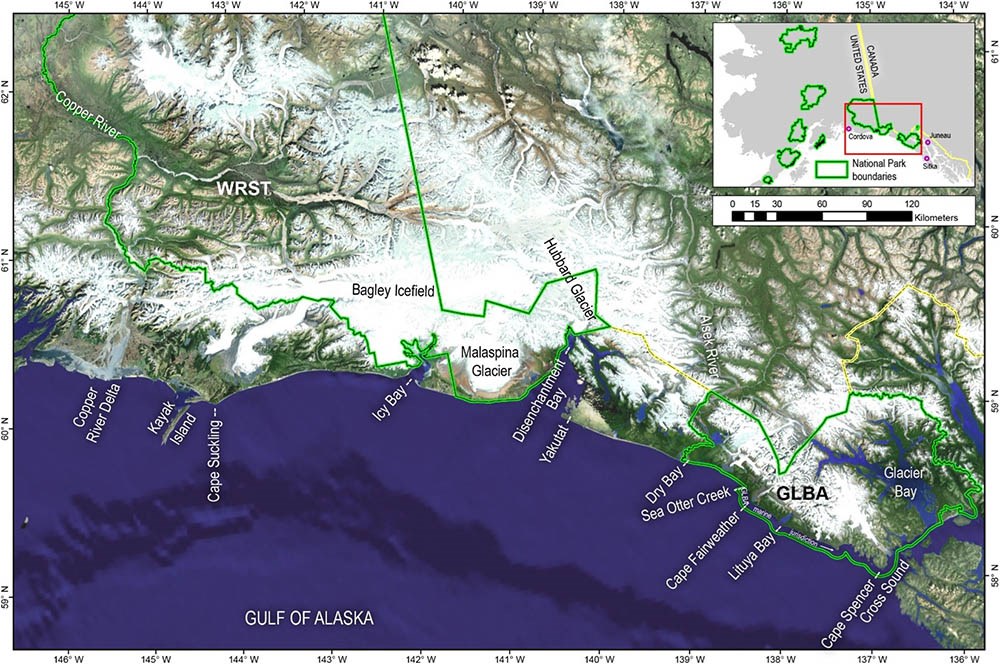 outer coast map