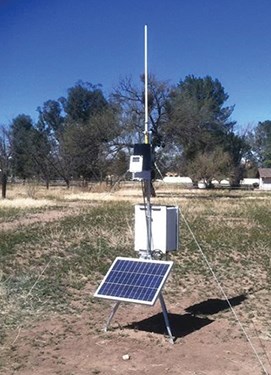 Climate monitoring station