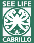 Image of the SeeLife logo showing a drawing of an octopus