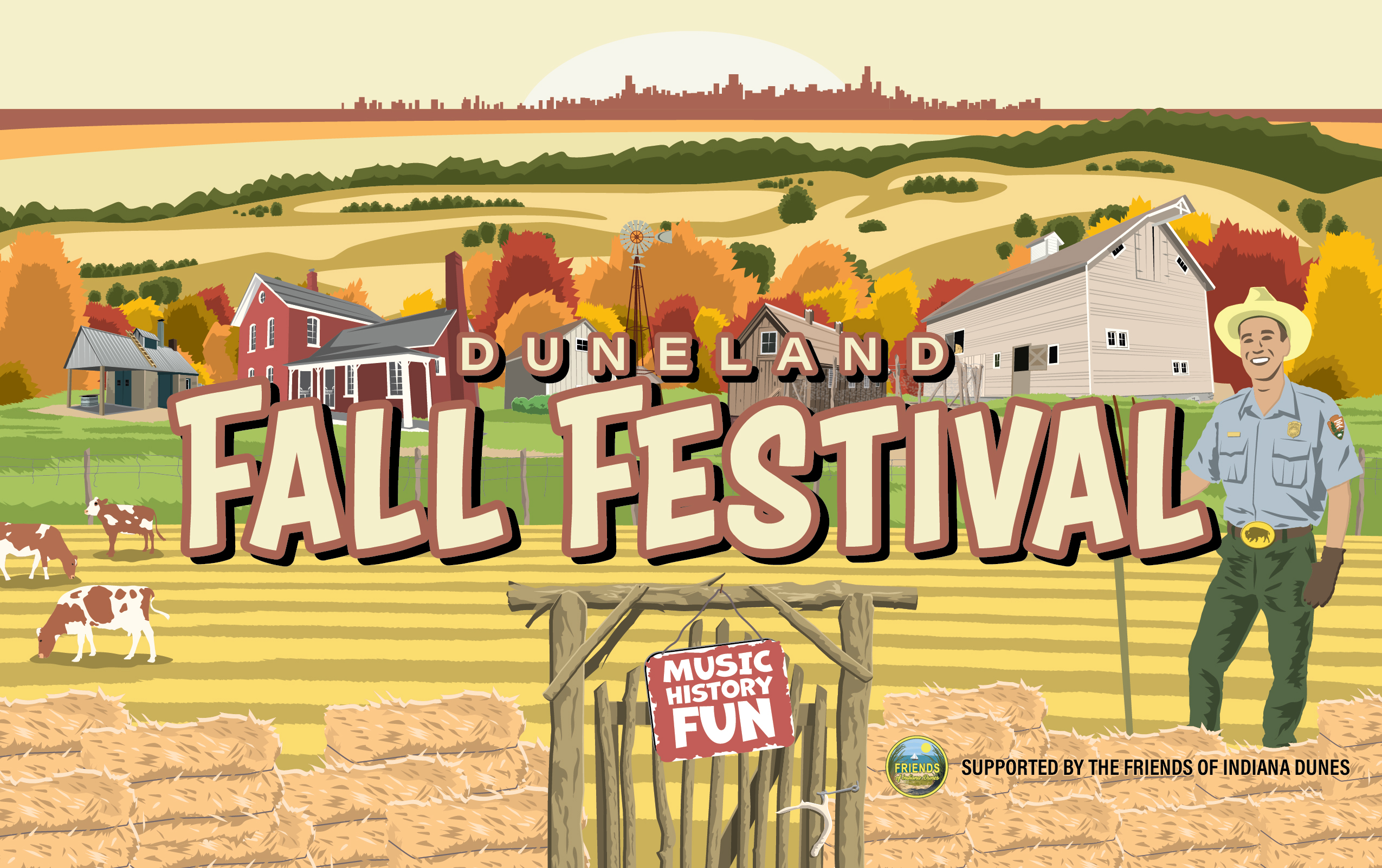 Duneland Fall Festival Banner