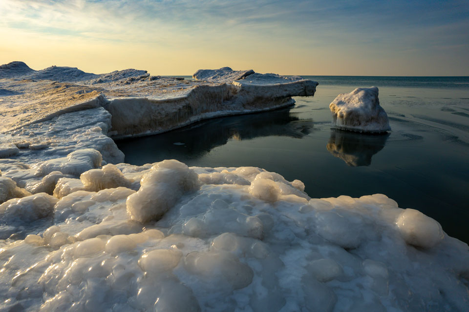 Shelf Ice Indiana Dunes National Park (U.S. National Park Service)