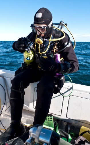 deep sea diving equipment