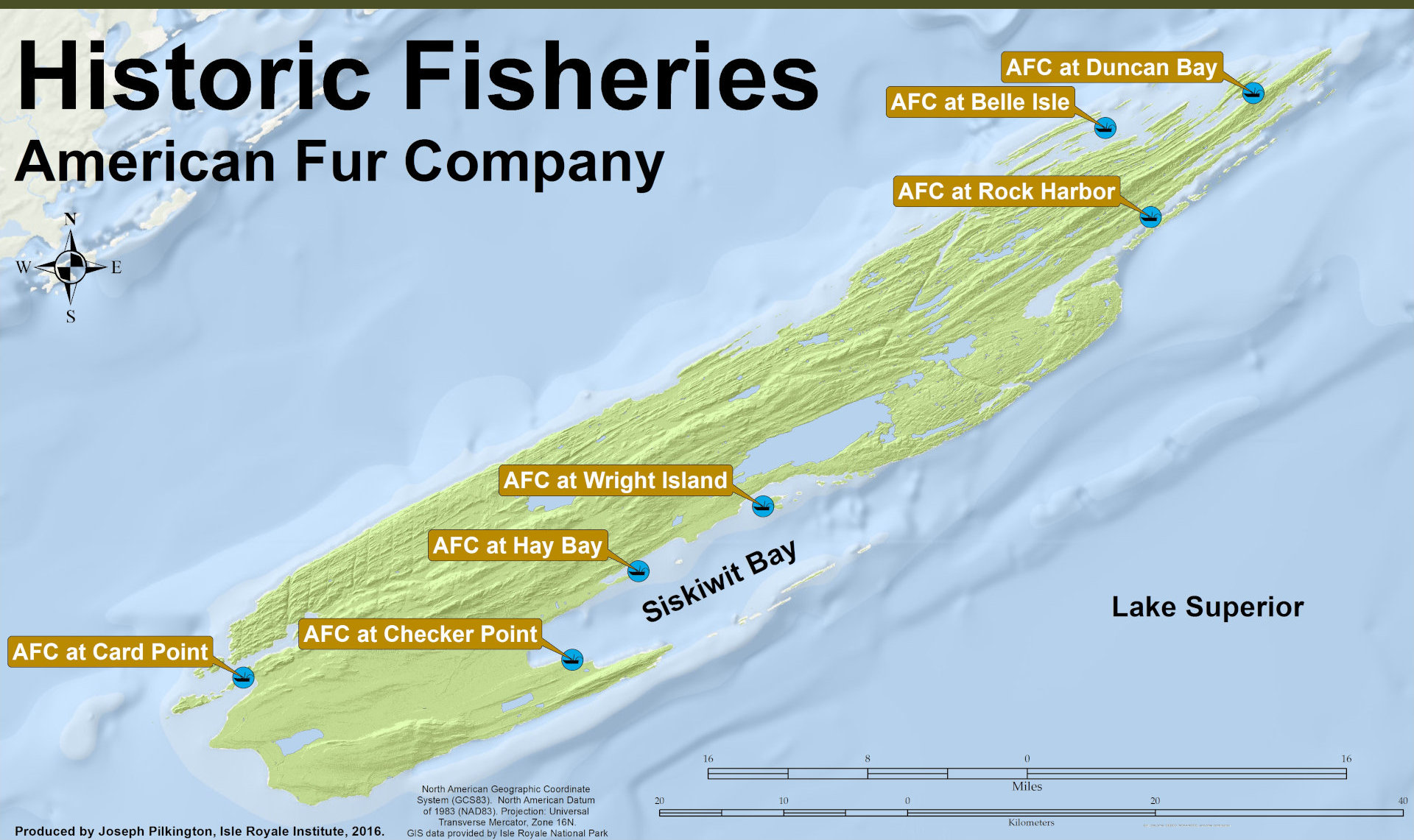 Sign explaining the history of theEdisen Fishery at Isle R…