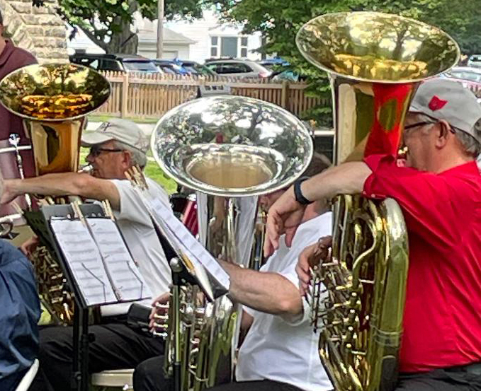 men playing musical instruments