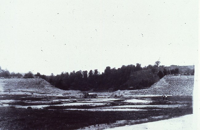 Dam remains