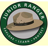 A drawing of a junior Ranger hat