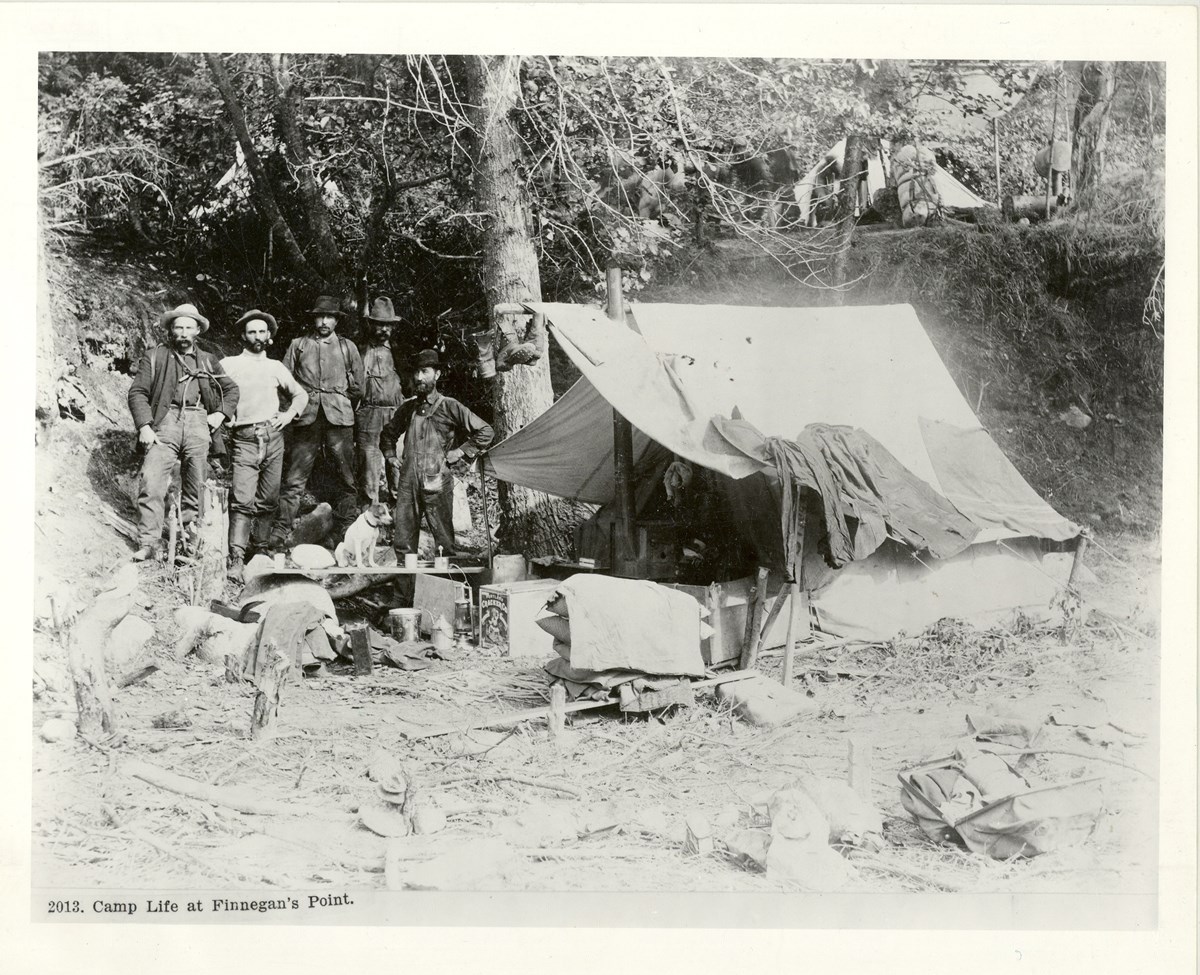 Finnegan S Point History Klondike Gold Rush National Historical Park U S National Park Service