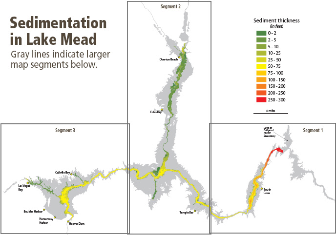 Sedimentation Lake Mead - Lake Mead National Recreation ... diagram of dam 