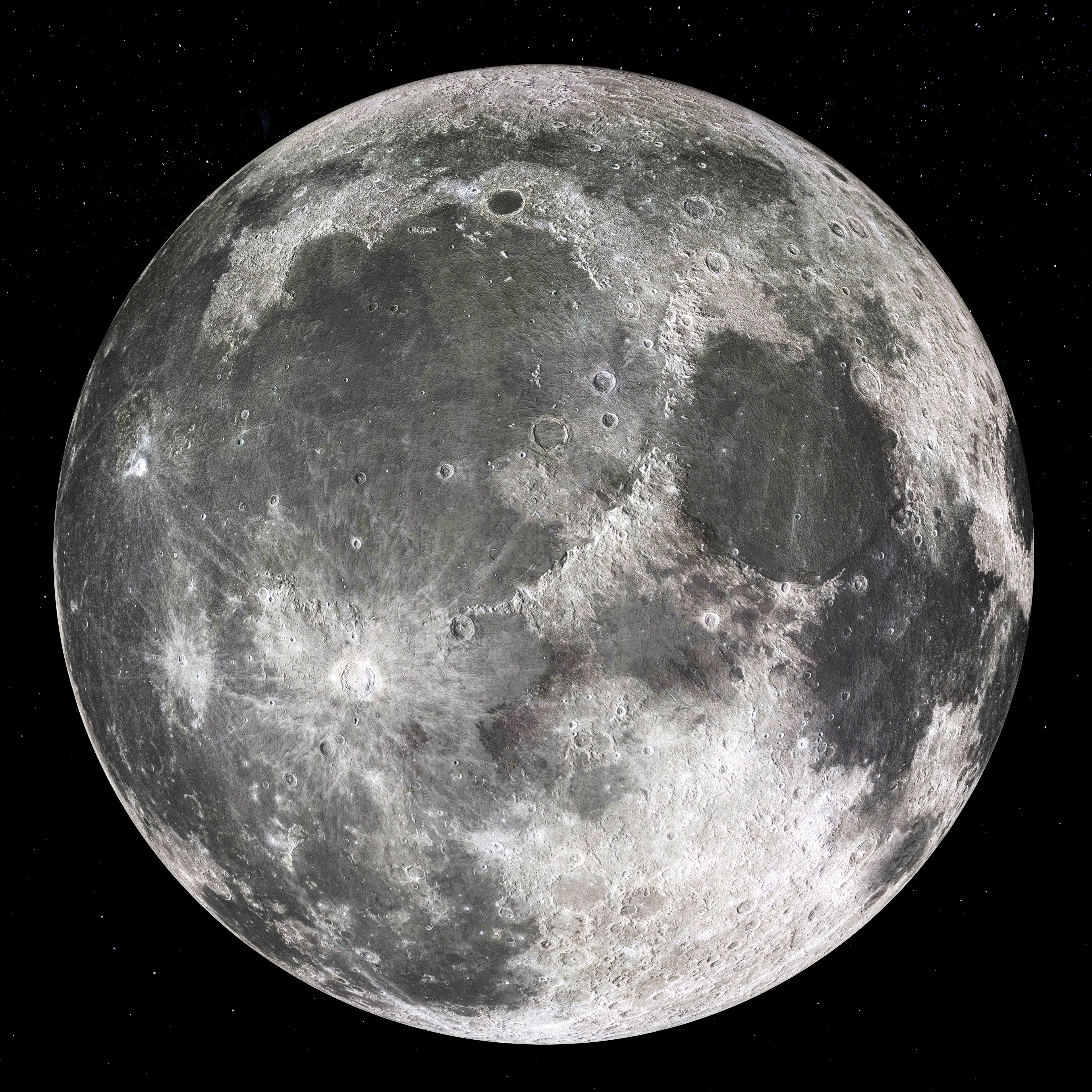 Фото Луны крупным планом