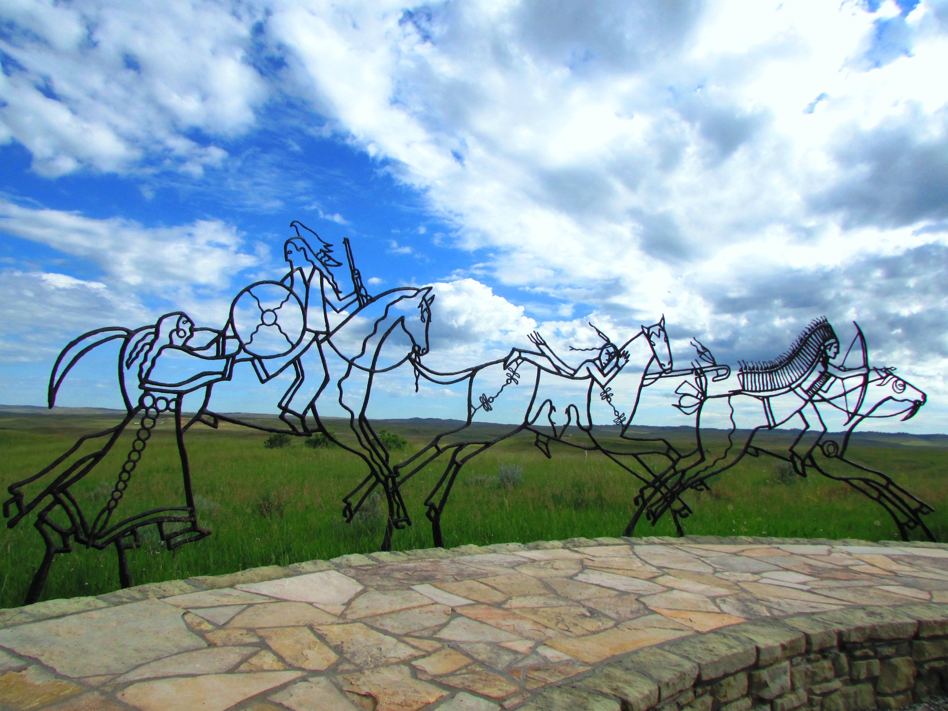 Indian Memorial - Little Bighorn Battlefield National Monument (U.S.  National Park Service)