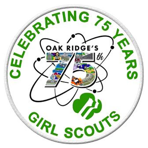 Girl Scout Oak Ridge 75th Patch