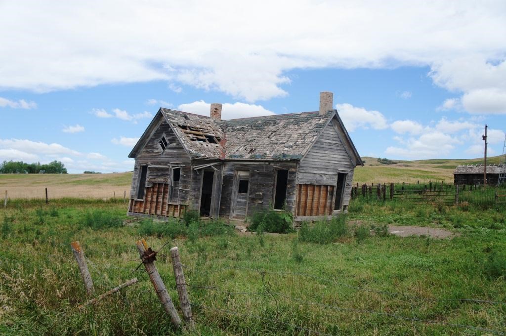 Abandoned homestead in the Niobrara River Valley